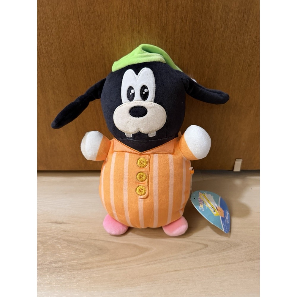 Goofy Squishmallows Hugmees Bedtime 10" Plush Disney NWT Soft Stuffie